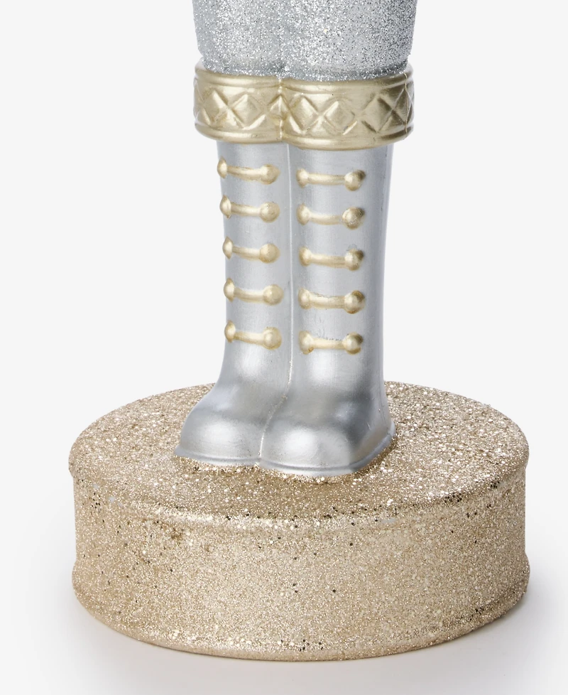 Holiday Lane Opulence Silver-Tone & Gold-Tone Nutcracker, Macy's Exclusive