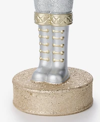Holiday Lane Opulence Silver-Tone & Gold-Tone Nutcracker, Macy's Exclusive