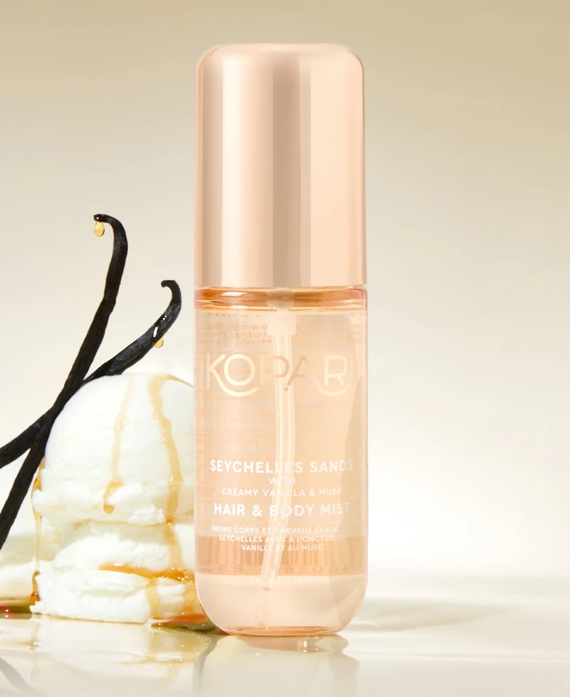 Kopari Beauty 4-Piece Mist Away To Tropics Hair & Body Mist Kit