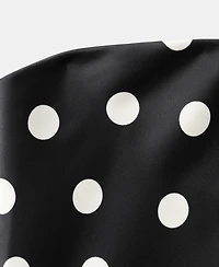 Mango Women's Polka-Dot Satin-Finish Dress