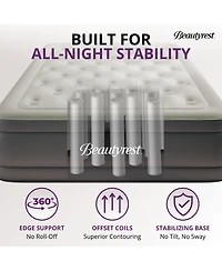 Beautyrest Sky Rise 18" Air Mattress with Built-In Pump