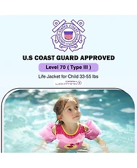 Aofar Swim Vest Kids Pool Floaties Life Jacket