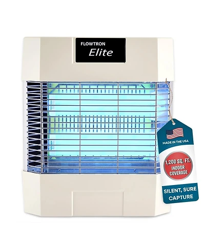Flowtron Indoor Bug Zapper, Electric Fly Killer, 80W Uv Light, Sticky Trap, 1200 Sq Ft, Ul Certified