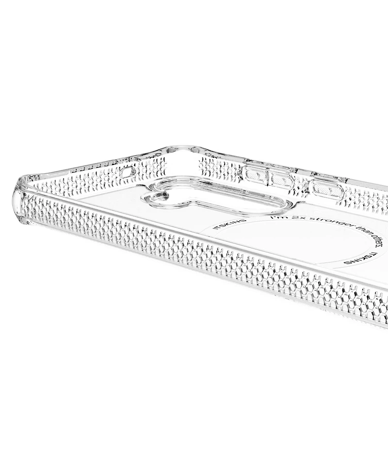 Itskins Hybrid R // Clear MagSafe Case for Samsung Galaxy S25 Fe