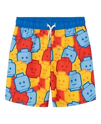 Lego Toddler Boys 2-Piece Swimwear Rash Guard and Swim Trunks Set