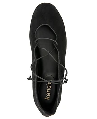 Kensie Women's Eglantine Elastic Strap Ballet Flat
