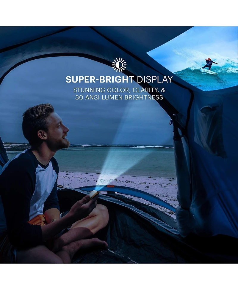 Kodak Luma 75 Ultra Mini Projector, Portable Pico Projector w/Built-in Speaker Hd Support
