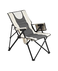 Yiortwo Folding Camping Chair with 3 Reclining Positions, High Back Outdoor Chair