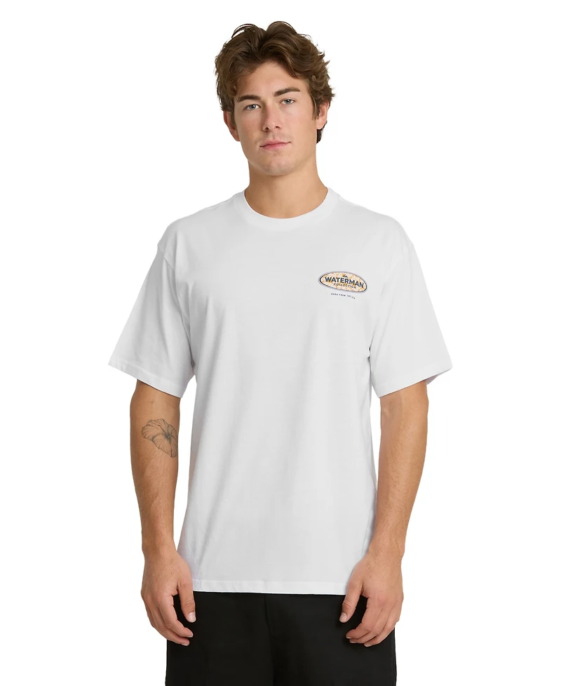 Quiksilver Waterman Men's Inter Fill Graphic T-Shirt