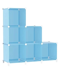 Xdovet Cube Storage Organizer Shelves Closet Stackable Plastic Shelving Bedroom Home