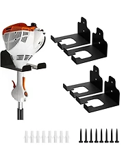 Xdovet Trimmer Rack Garden Tool Hanger Wall Mount Weed Whacker Holder
