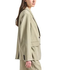 Derek Lam 10 Crosby Women's Poppy Notch Lapel Collar Blazer