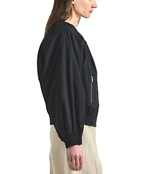 Derek Lam 10 Crosby Women's Lukas Front-Zipper Blouson Jacket