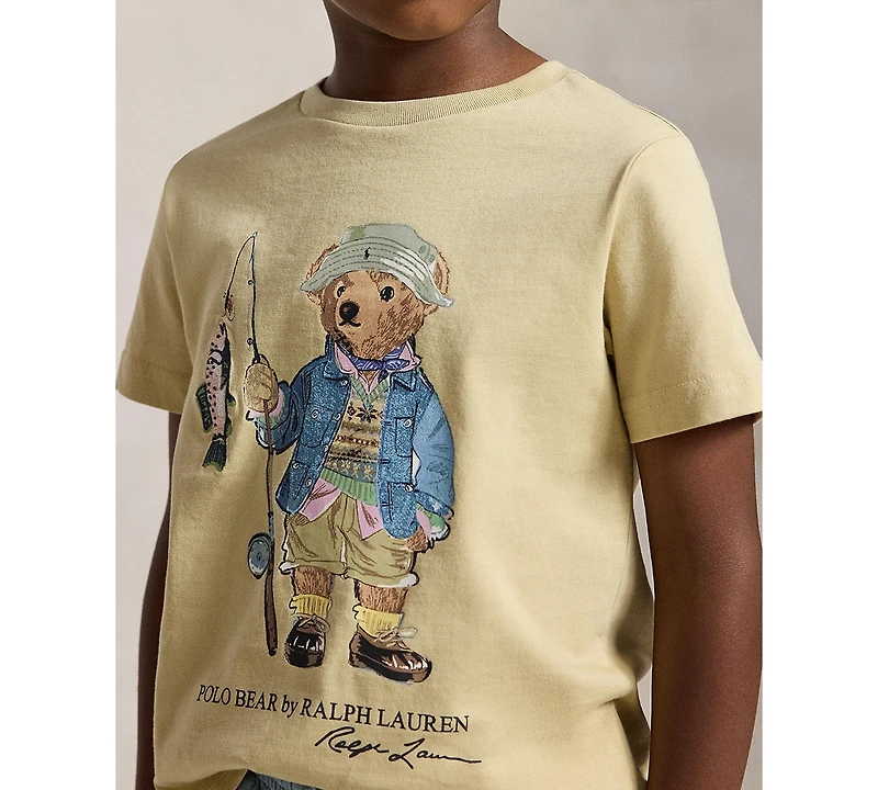 Polo Ralph Lauren Boys' 2T-7 Bear Short-Sleeve T-Shirt