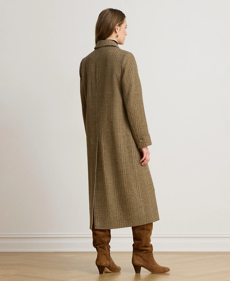 Lauren Ralph Women's Collared Wool Walker Coat