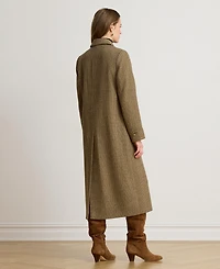 Lauren Ralph Women's Collared Wool Walker Coat