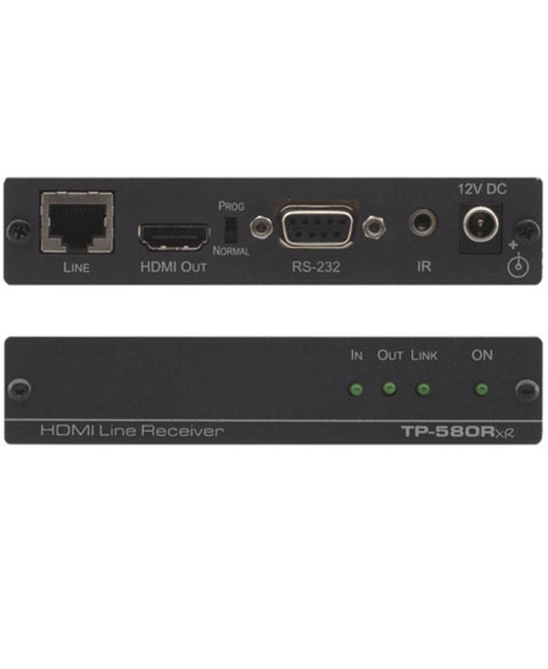 Kramer Electronics Tp-580RXR Hdmi, Bidirectional Rs-232 and Ir over Extended Range HDBaseT Twisted Pair Receiver, 10.2Gbps Max. Data Rate