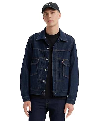 Levi's Men's Type Ii Relaxed-Fit Denim Trucker Jacket