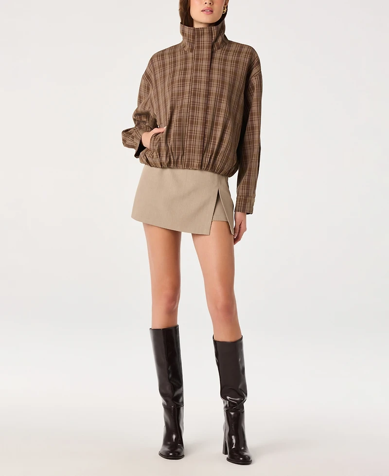 Astr the Label Women's Cooper Funnel Neck Jacket