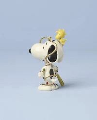 Lenox Snoopy Tangled in Lights Ornament