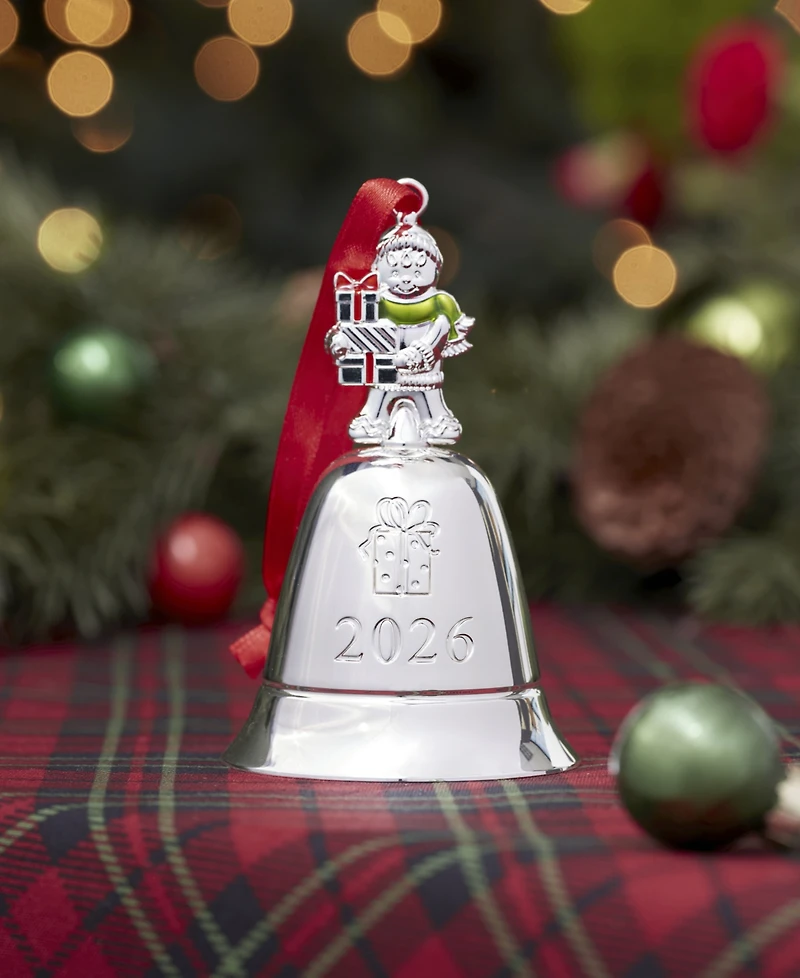 Lenox 2026 Annual Musical Bell Ornament