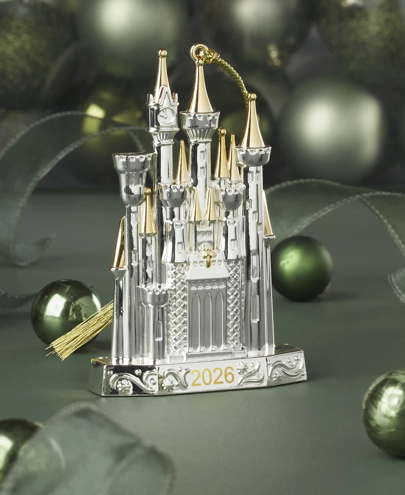 Lenox 2026 Disney Castle Ornament