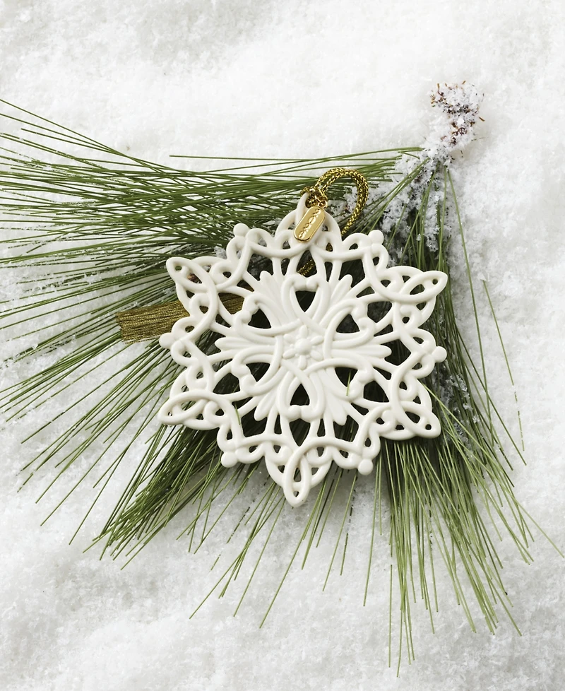 Lenox 2026 Snow Fantasies Snowflake Ornament