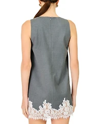 Line & Dot Women's Wilfred Boat Neck Mini Dress