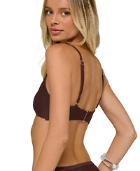 Edikted Women's Zarai Ring Bralette Bikini Top