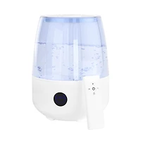 Topteng 1.8 Gal Humidifier – 30H Runtime, Dual Mist, Remote Control & Oil Diffuser for Bedroom