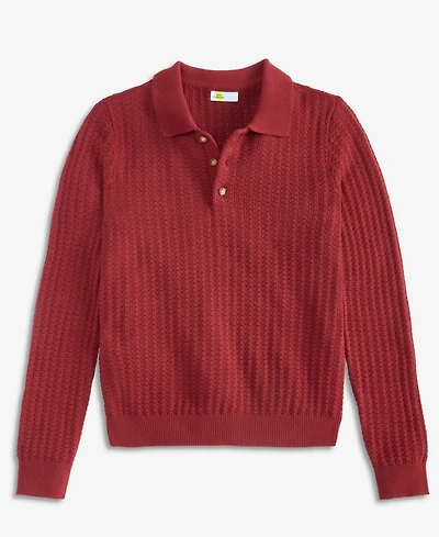 Epic Threads Toddler Boys' 12M-5T Long-Sleeve Polo Sweater, Macy's Exclusive