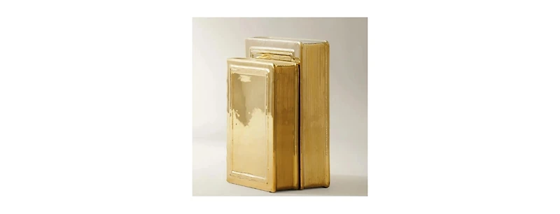 Z Gallerie Ceramic Bookends