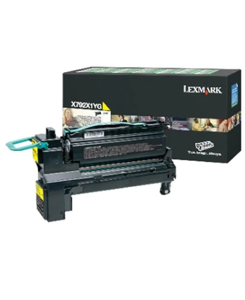 Lexmark X792X1YG Toner Cartridge for X792 Series Multi Function Printers, 20000 Pages Yield