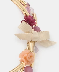lonna & lilly Flower Beaded Stretch Bracelets, 3-Piece Set