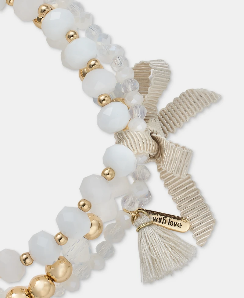 lonna & lilly Beaded Stretch Bracelets, 3-Piece Set