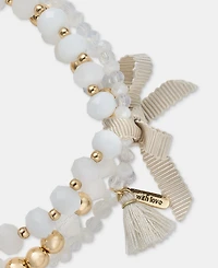 lonna & lilly Beaded Stretch Bracelets, 3-Piece Set