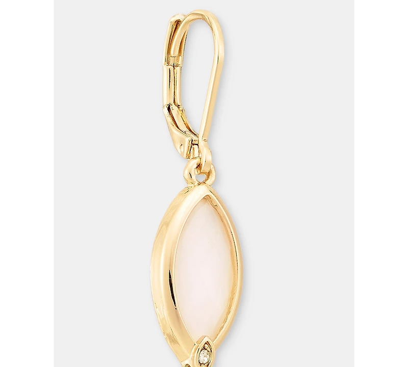Lonna & Lilly Stone Double Drop Earrings