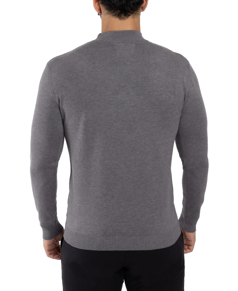 Xray Big & Tall Mock Neck Sweater