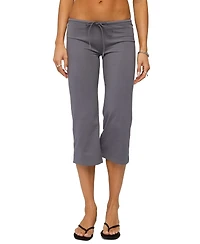 Edikted Women's Milene Contrast Terry Capri Pants