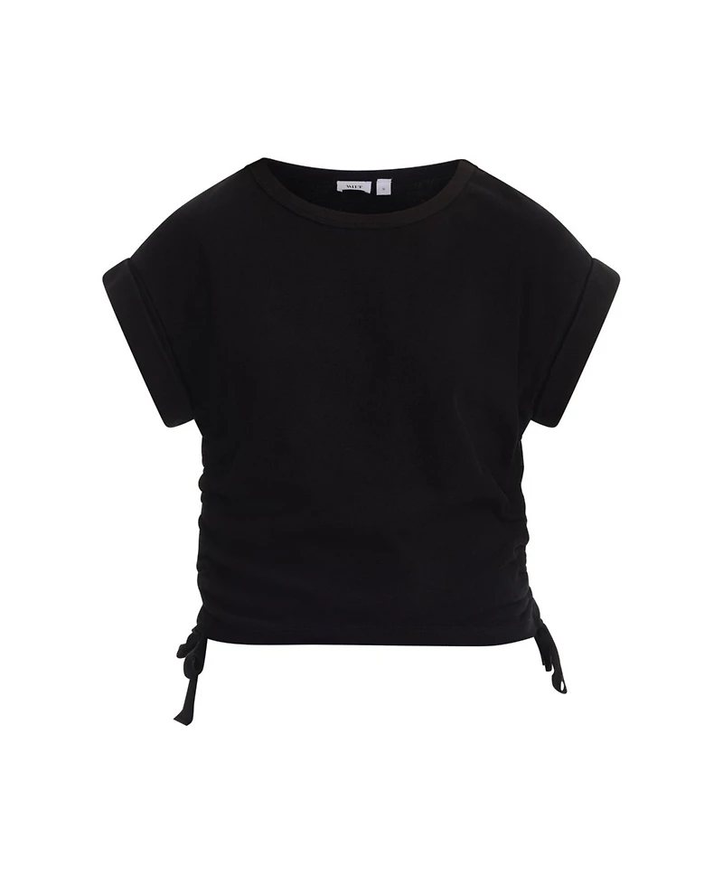 Wilt Women's Round Neck Side Drawstrings Tee