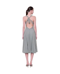 Pcfg Women's The Party Edit Silk Midi Dress
