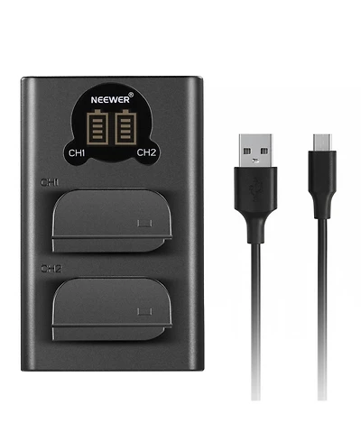 Neewer Dmw-BLK22 Camera Battery and Charging Accessory with 2400 mAh, Type C for Panasonic Lumix Dc-S5 GH5 Ii S5 Ii GH6