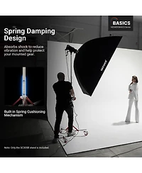 Neewer SC305B Ring Light with 10ft, 66lb