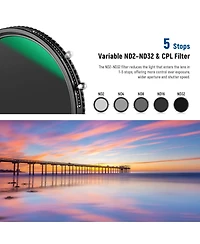 Neewer ND2-ND32 Camera Lens Accessory with 2 in, ND2, ND32
