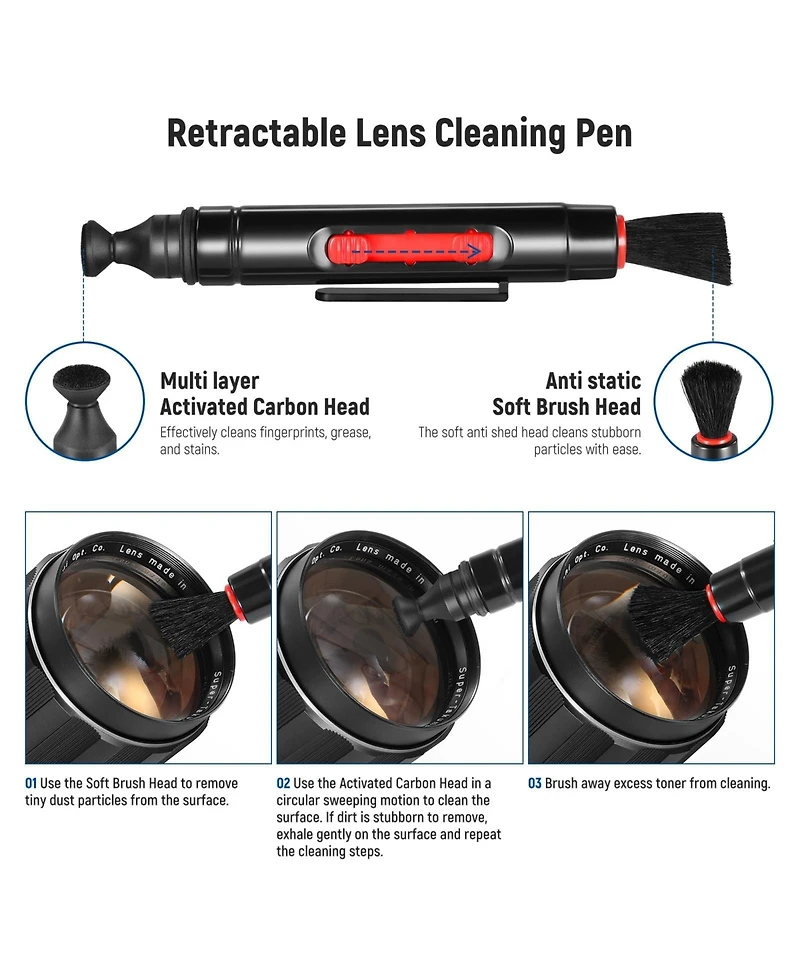 Neewer ND2 Camera Lens Accessory with ND2, ND4, ND8 for Dslr Cameras : Electronics