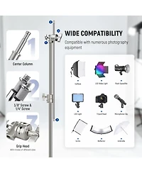 Neewer SC186W Photography Light Stand with 186cm, 83cm