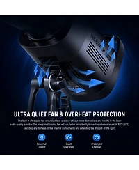 Neewer CB60B Led Video Light with 70W, 34000Lux, 2700K-6500K