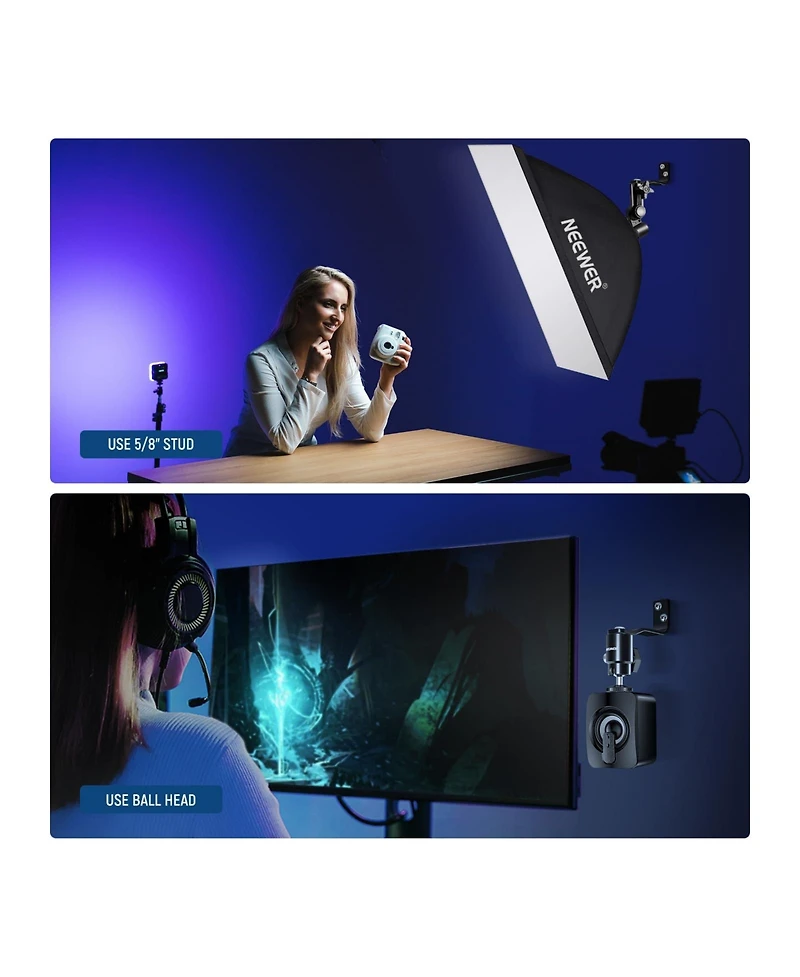 Neewer TS007 Ring Light with 4.4lb, 2kg