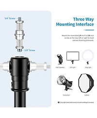 Neewer Photography Light Stand with 9.7feet, 3.8feet