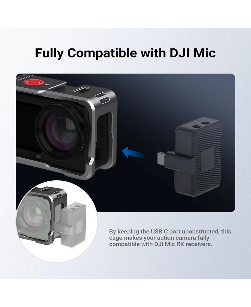 Neewer AC061 Camera Mounting Accessory for select Dji Osmo Action models